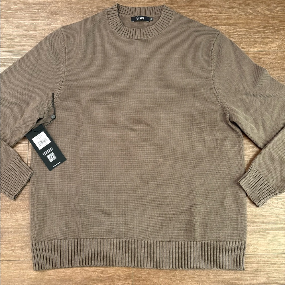 Cuts Crewneck Sweater